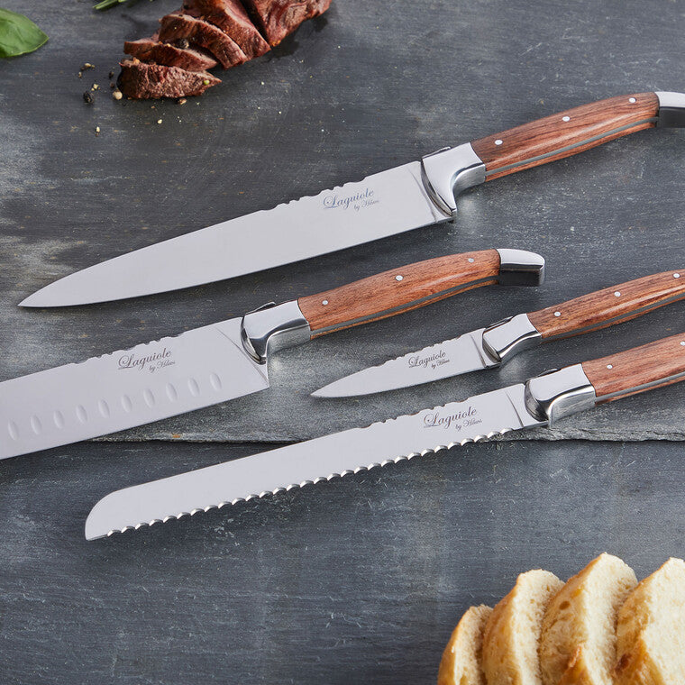 Knivsæt 4 dele rosewood